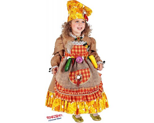 Costume di carnevale FRUTTIVENDOLA BABY